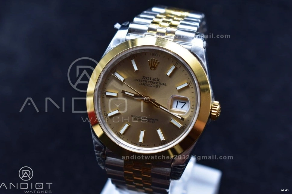 1:1 On Edition DateJust 126331 Yellow 41 YG 904L Gold Bracelet SS Dial VSF VS3235 Best Jubilee Steel 0425